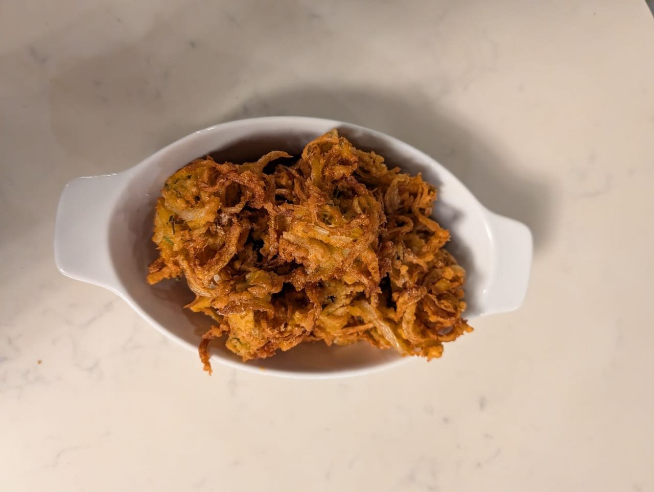 Onion Pakoda - Authentic Indian restaurant dish