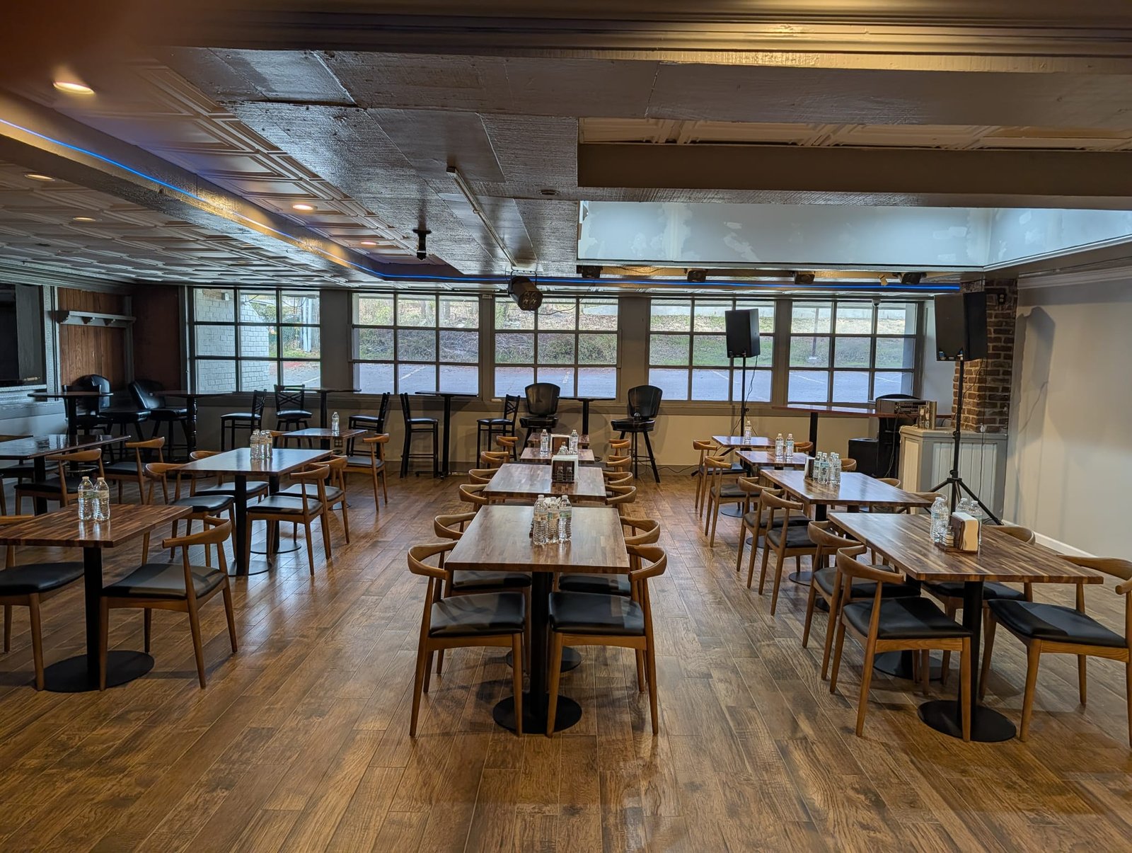 Fine dining setting with premium Indian restaurant ambiance