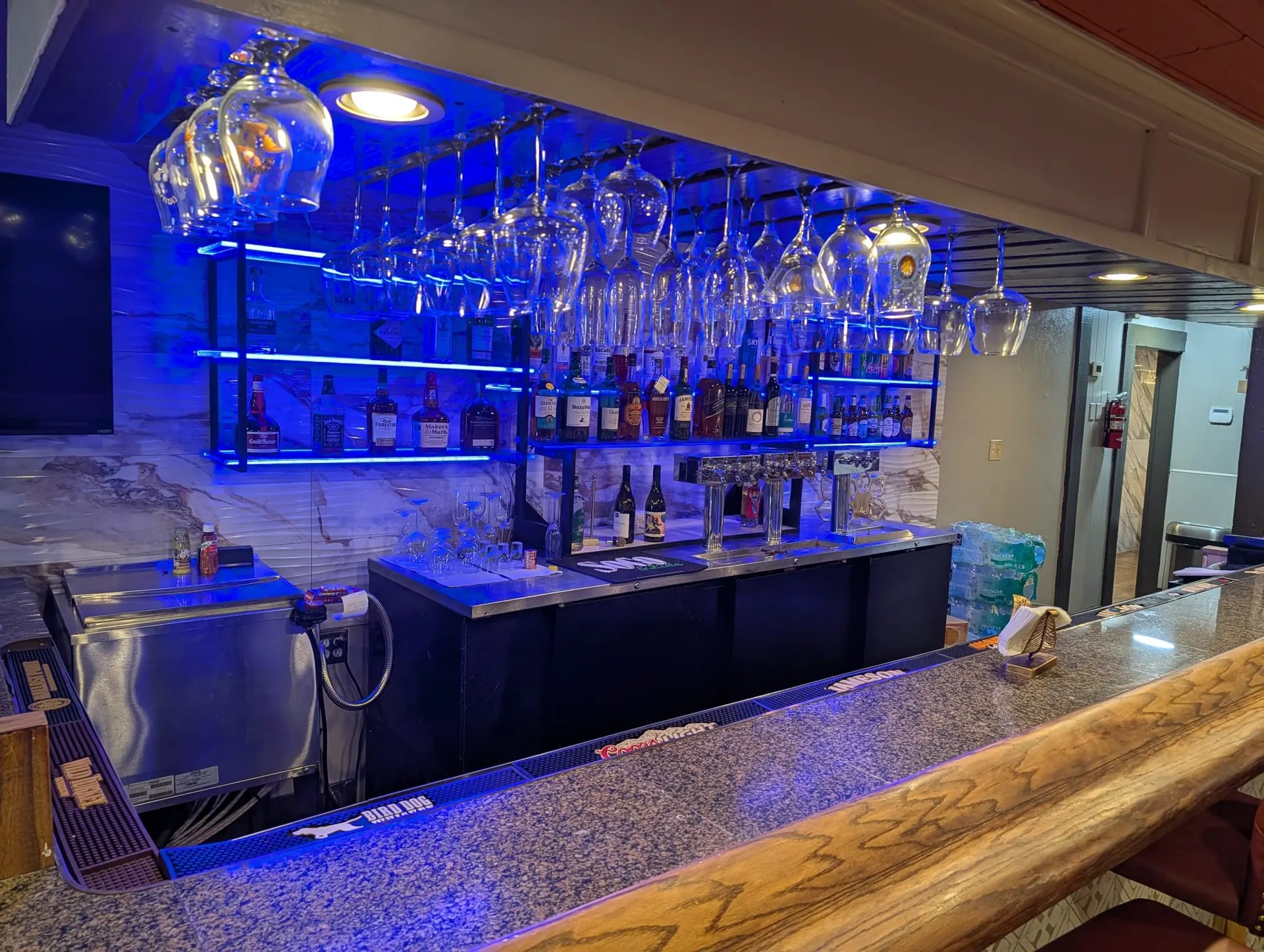 Elegant bar setting with sophisticated atmosphere