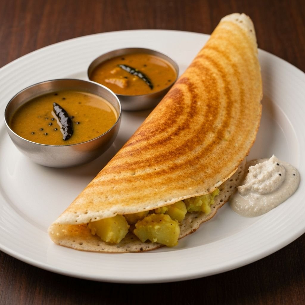 Masala Dosa - Authentic Indian restaurant dish in Little Rock
