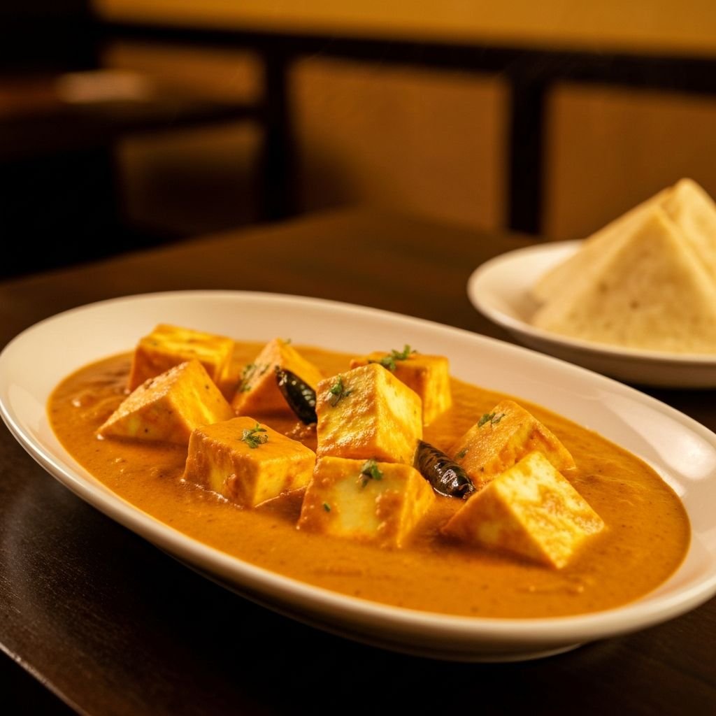 Paneer Butter Masala - Authentic Indian restaurant dish in Little Rock